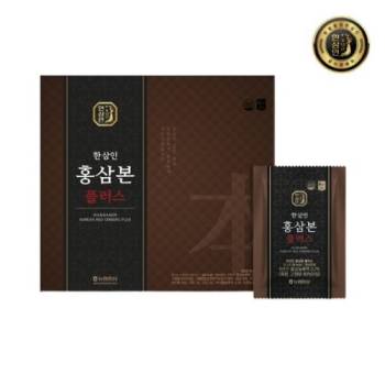 [농협홍삼 한삼인] 홍삼본플러스 50ml x 30포 + 쇼핑백